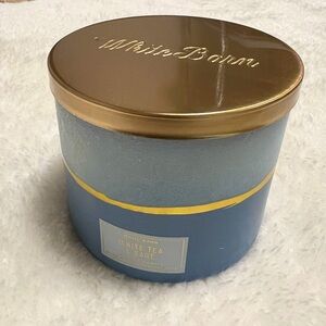 White Barn Candle Bath & Body Works Scented 3-wick - White Tea & Sage